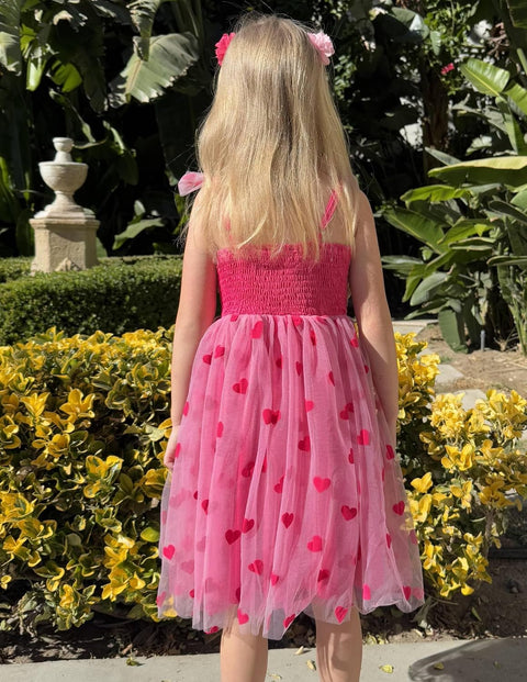 Arshiner Toddler Tutu Dress Girls Sleeveless Party Dresses 2-6Y
