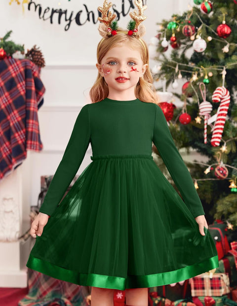 Arshiner Toddler Tutu Dress Little Girls Holiday Party Dresses