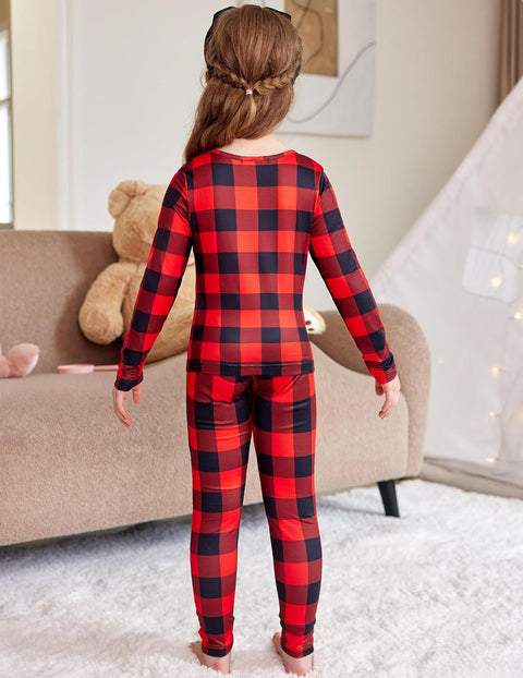 Arshiner Thermal Long Johns Girls Base Layer Top and Bottom Set