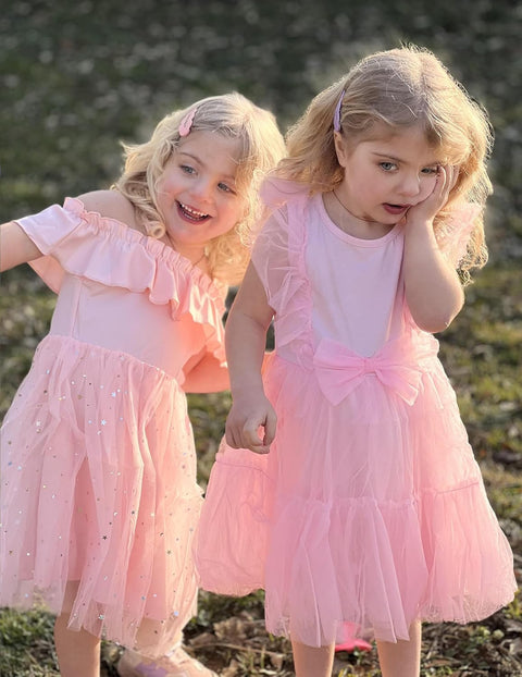 Arshiner Toddler Girl Tulle Dress Girls Sequin Dresses