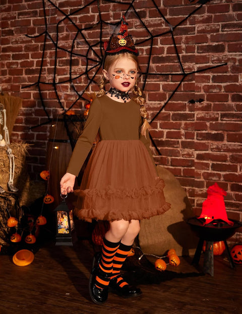 Arshiner Girls Tutu Dresses Toddler Fluffy Tulle Party Dress