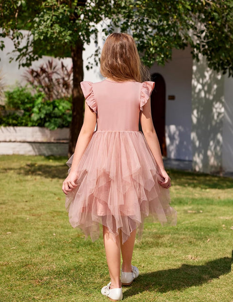 Arshiner Toddler Tutu Dress Girls Irregular Princess Formal Dresses