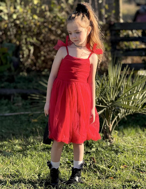 Arshiner Toddler Tutu Dress Girls Sleeveless Party Dresses 2-6Y