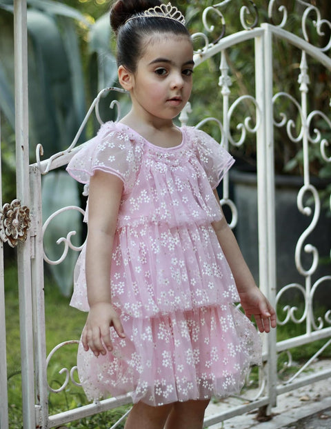 Arshiner Girls Tulle Dress Toddler Layered Tutu Dresses