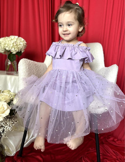 Arshiner Toddler Girl Tulle Dress Girls Sequin Dresses