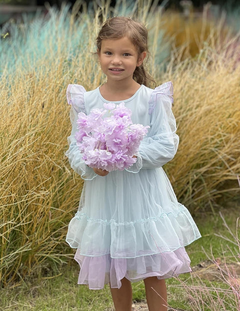 Arshiner Toddler Girls Tiered Tutu Dress Fall Formal Dresses