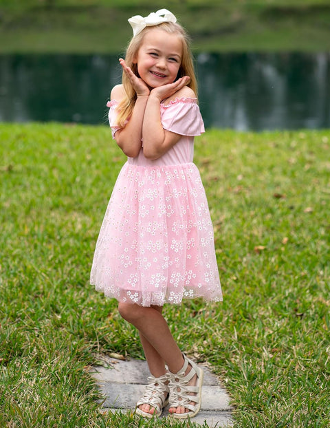 Arshiner Toddler Girl Tulle Dress Girls Sequin Dresses