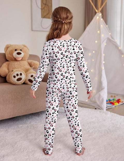 Arshiner Thermal Long Johns Girls Base Layer Top and Bottom Set