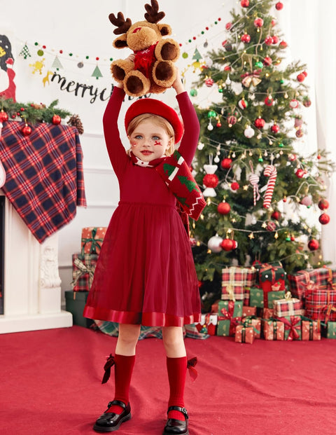 Arshiner Toddler Tutu Dress Little Girls Holiday Party Dresses