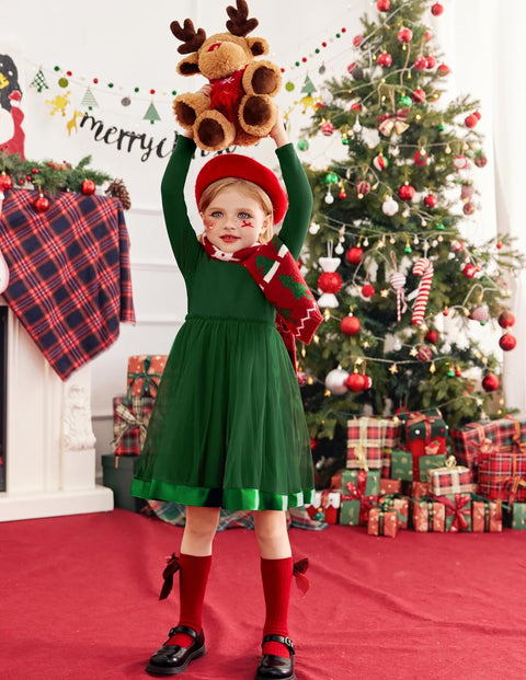 Arshiner Toddler Tutu Dress Little Girls Holiday Party Dresses