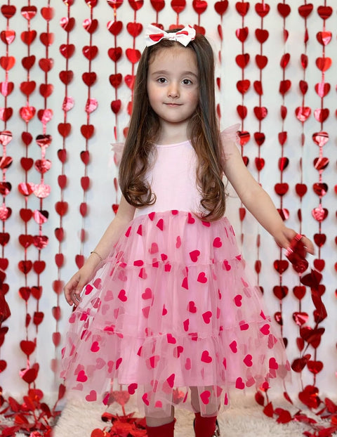 Arshiner Toddler Baby Girl Dress Ruffle Sleeveless Tulle Dresses 2-6