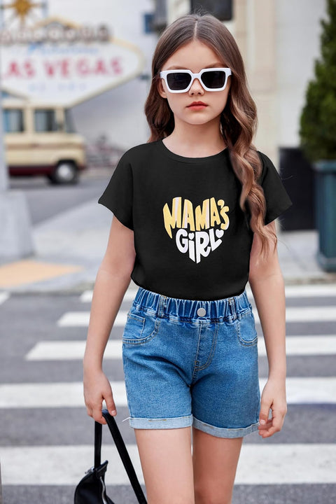 Arshiner Girls Shirt Crop Tops Short Sleeve Summer Drop Shoulder Batwing Sleeve Crewneck Loose T Shirt Tee