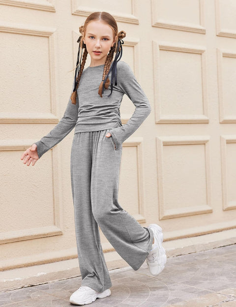 Arshiner Girls 2 Piece Set Outfits Lounge Sets