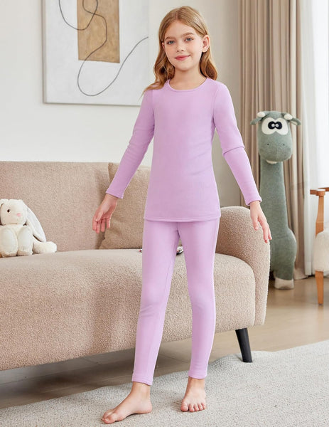 Long Johns Girls Thermal Tops Rocky Thermal Underwear Kids Girls