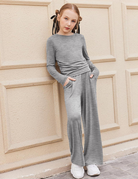 Arshiner Girls 2 Piece Set Outfits Lounge Sets