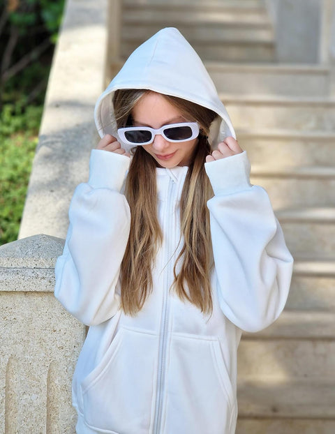 Arshiner Girls Zip Up Hoodies Sweatshirts Fleece Jackets