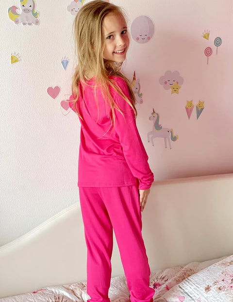 Arshiner Thermal Long Johns Girls Base Layer Top and Bottom Set