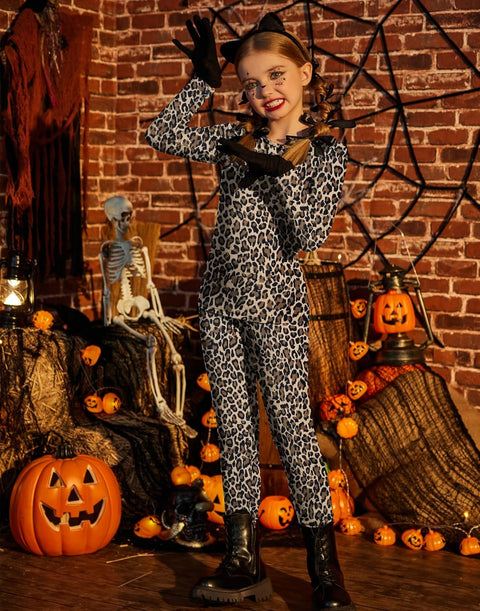 Arshiner Girls 2 Piece Outfits Slim Shirt and Leggings Set