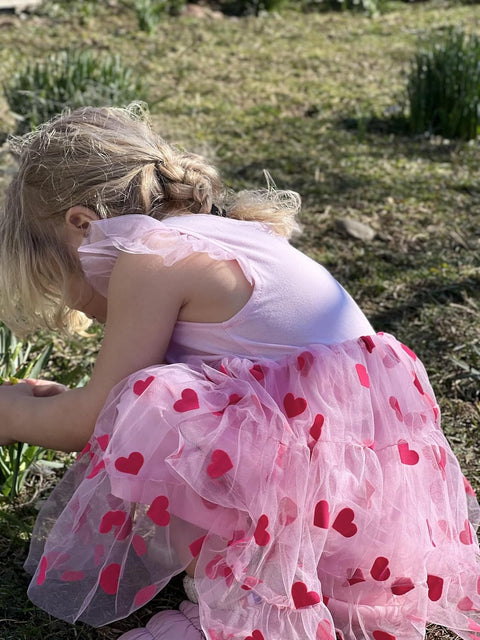 Arshiner Toddler Baby Girl Dress Ruffle Sleeveless Tulle Dresses 2-6