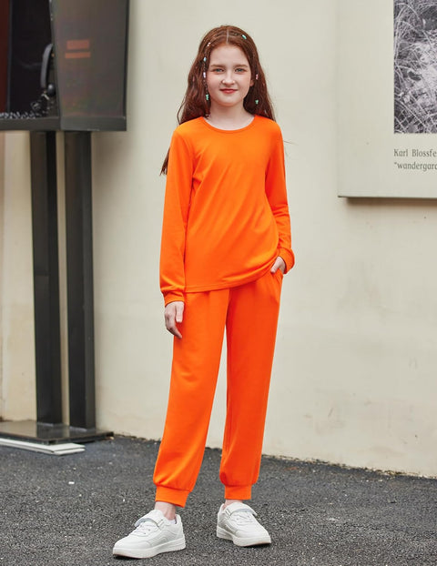 Arshiner Girls 2 Piece Outfits Fashion Tracksuits Jogger Set