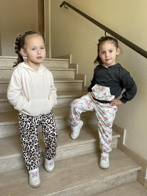 Arshiner Toddler Girl's 2Pcs Outfits Sets Hoodie Pants Set