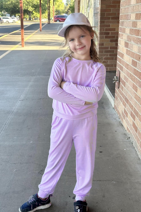 Arshiner Girls 2 Piece Outfits Long Sleeve Sweatshirt Set