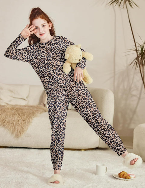 Arshiner Girls 2 Piece Outfits Long Sleeve Sweatsuit Set