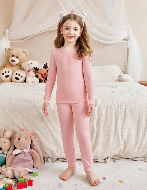 Arshiner Pajamas for Girls Long Sleeve Pants Sets