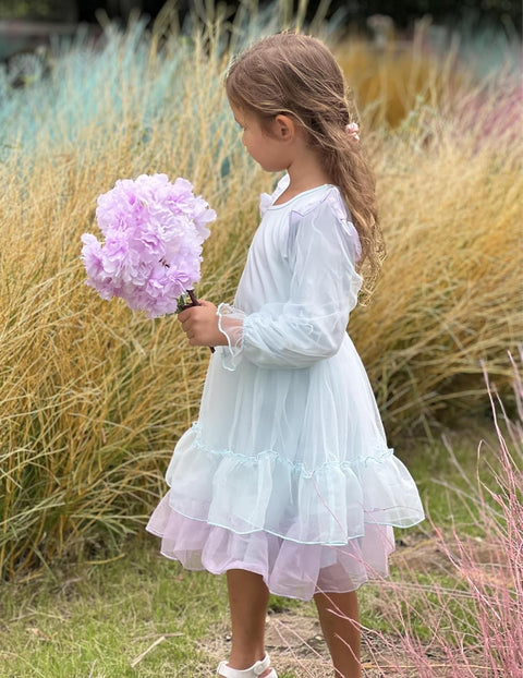 Arshiner Toddler Girls Tiered Tutu Dress Fall Formal Dresses
