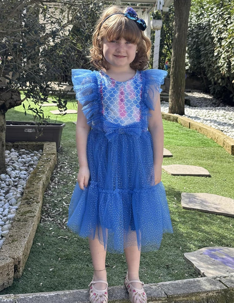 【2-6T】Arshiner Toddler Tutu Dress Girls Tulle Ruffle Bowknot Dresses