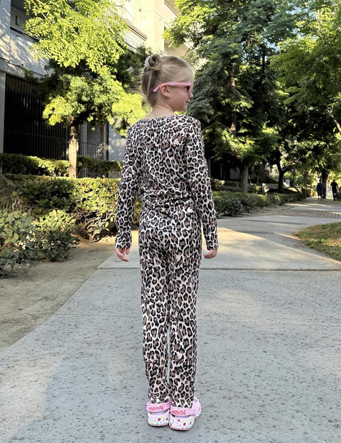 Arshiner Girls 2 Piece Outfits Long Sleeve Shirt and Leggings Set