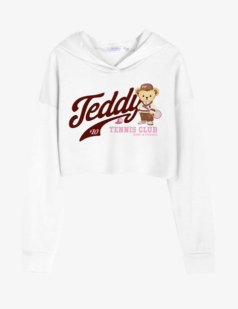 Arshiner Girls Crop Tops Tie-Dye Hoodies Kids Long Sleeve Sweatshirts