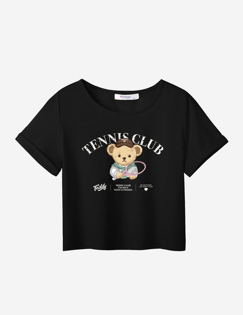 Arshiner Girls Crop Tops Short Sleeve Tie Dye T Shirt