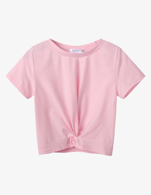 Arshiner Girls Casual Tie Dye Short-Sleeve T-Shirt