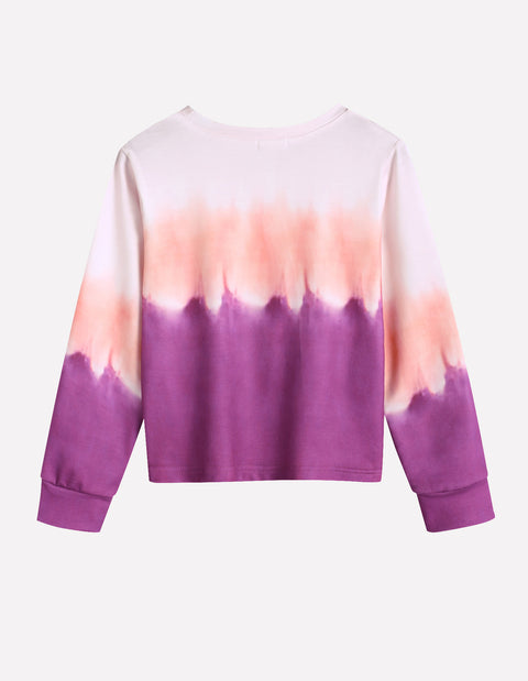 Arshiner Girls Casual Twist Front Lightweight Sweatshirt