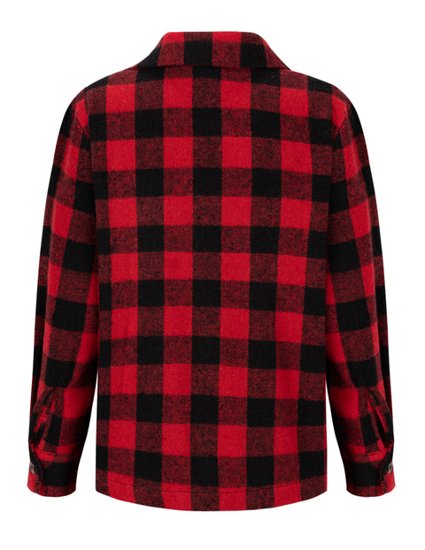 Arshiner Boys Flannel Shirts Kids Button Down Plaid Shirt