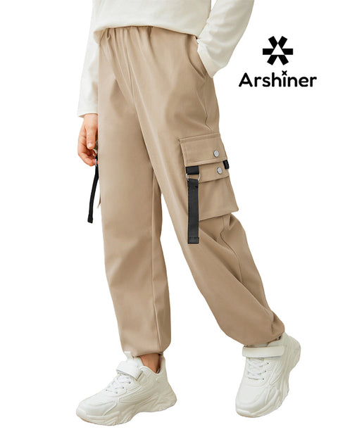 Arshiner Boys Cargo Pants Casual Lightweight Joggers Pant
