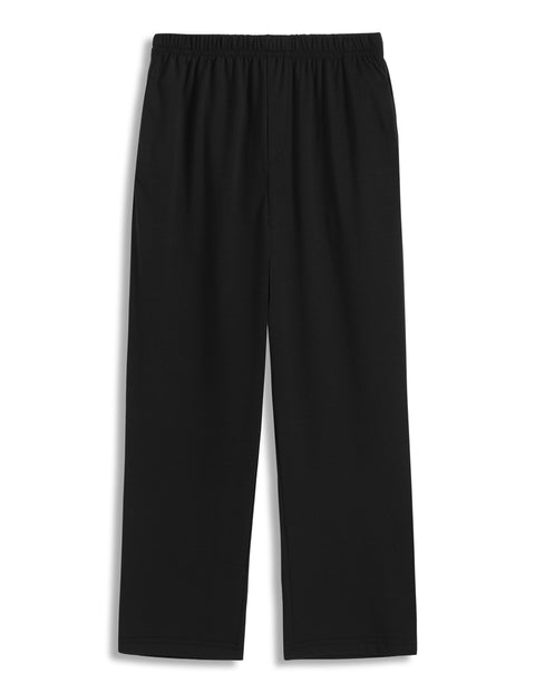 Boys Plaid Pajama Pants Drawstring Waist with Pockets