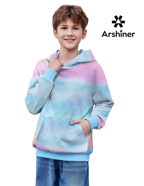 Arshiner Boys Hooded Sweatshirt Fleece Pullover