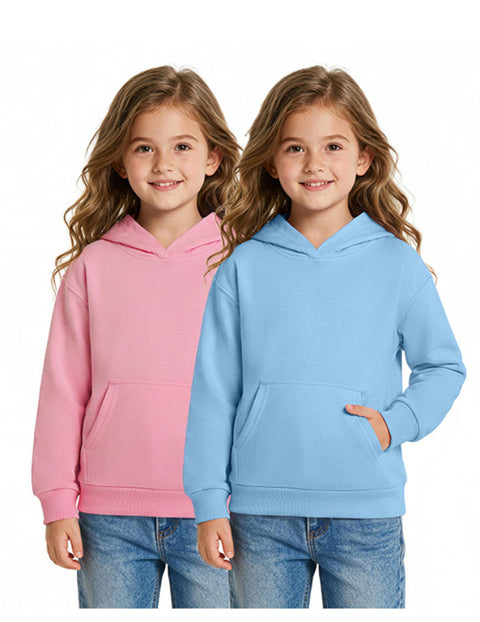 Arshiner Girls Ribbed Cuffs Pullover Sweatshirt