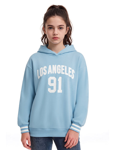 Light Blue- Letter Print
