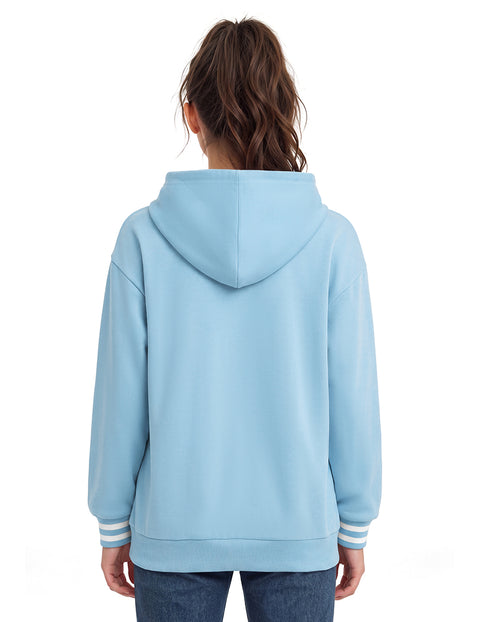 Light Blue- Letter Print