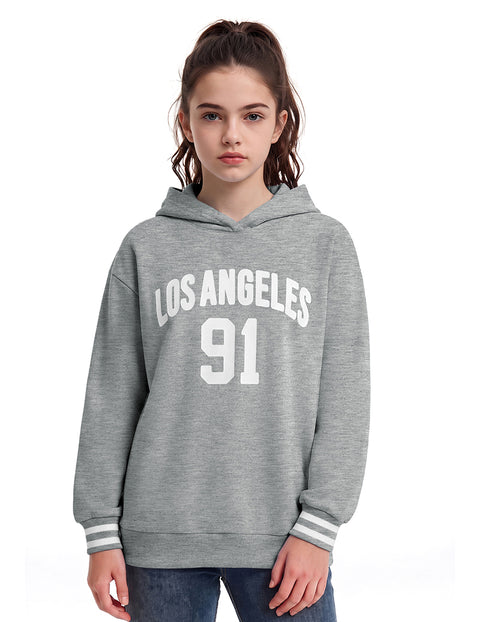 Grey- Letter Print