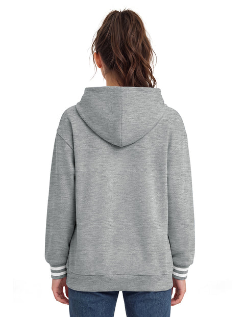 Grey- Letter Print