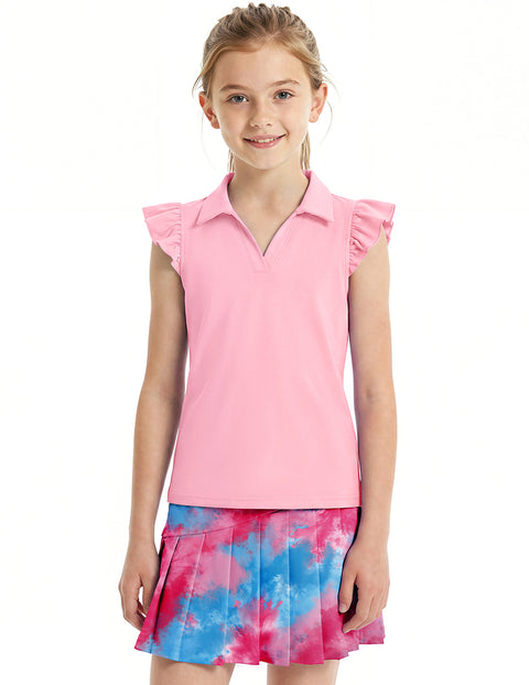 Dark Pink- Tie-Dye Rose Red & Blue