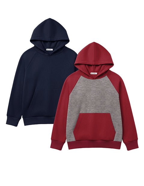 Dark Green & Grey Colorblock, Blue