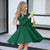 Arshiner Girls Long Sleeve Dress A line Twirly Skater Casual Bow Tie Dress