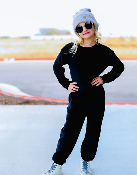 Arshiner Kids Girls Tie Dye Joggers Comfort Loose Sweatpants High Waist Trouser
