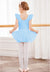 Arshiner Girls Ruffle Sleeve Ballet Dance Dress Tutu Skirted Leotard