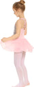 Arshiner Kid Girls Criss Cross Ballet Dance Dress Shiny Gymnastics Leotard